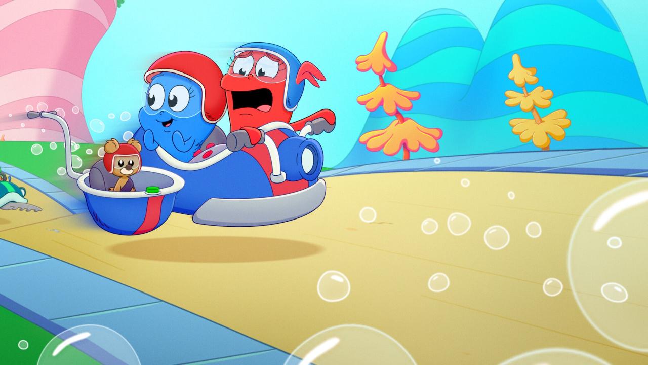 انمي السمكة الحمراء والسمكة الزرقاء الموسم الاول الحلقة 5 مدبلجة و الاخيرة