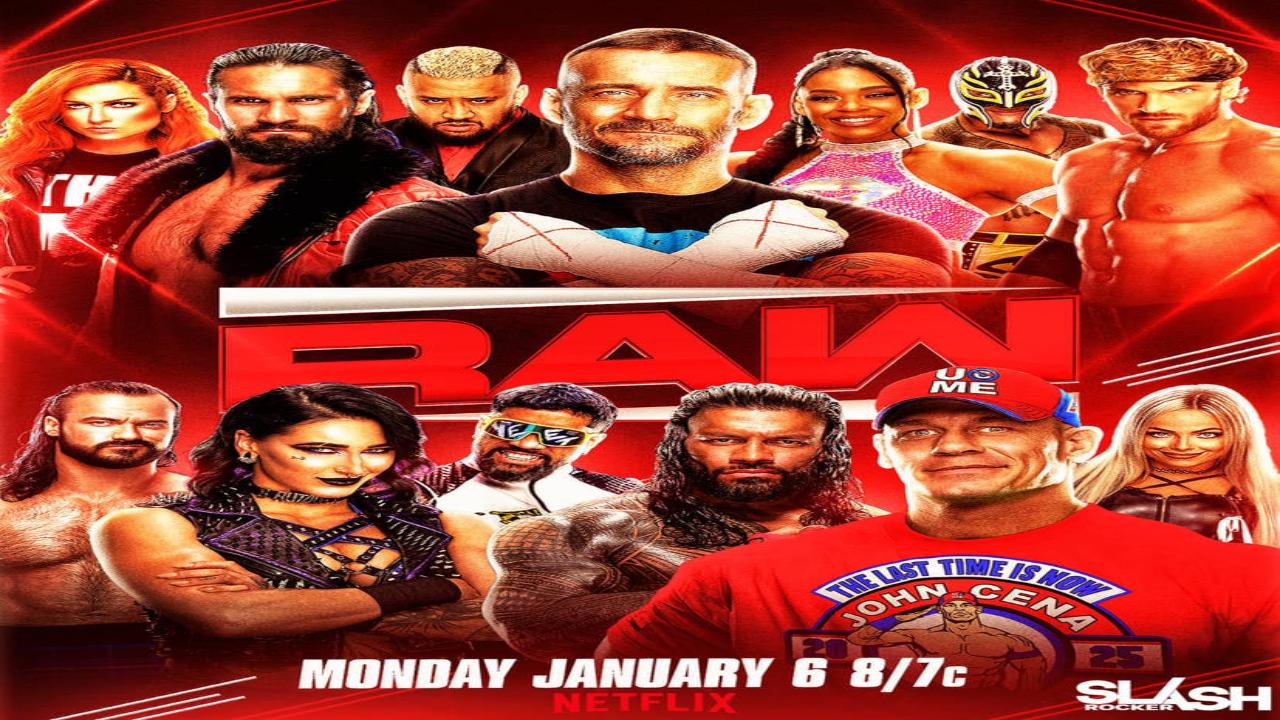 عرض الرو WWE Raw 21.04.2025 اون لاين