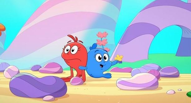 انمي السمكة الحمراء والسمكة الزرقاء الموسم الاول مدبلج